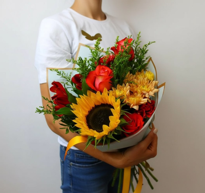 Букет цветов № 312