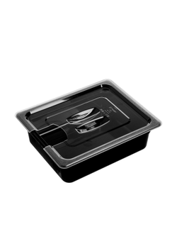 Крышка с отверстием для ложки, 1/2, поликарбонат