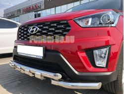 Защита переднего бампера G d60 для Hyundai Creta