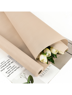 Пленка латексная "Зефирное облако" 58см*5м Латте ПР32/1