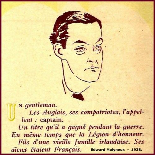 Эдвард Молине основатель дома Молине. Edward Henry Molyneux ~ 1891-1974, Fashion designer