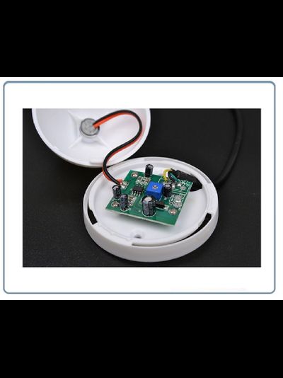 MIC-07 Высокочувствительный микрофон с АРУ для систем видеонаблюдения, подключение IP видеокамер с аудио каналом. Для использования в помещении.