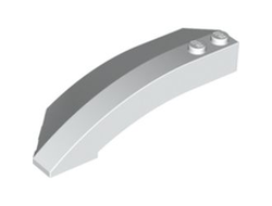 Wedge 8 x 3 x 2 Open Right, White (41749 / 4161202 / 4584637 / 6038641 / 6312346)