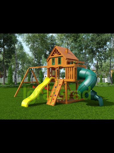 Детская площадка IgraGrad Шато с трубой (Домик)