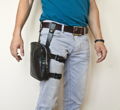 Набедренная сумка Salter black (арт. 7501-01)