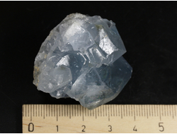 Целестин голубой, друза кристаллов, Мадагаскар (38*28*34 мм, 63 г) №37783