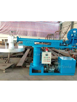 Стенд для сушки и нагрева (прокалки) футеровки литейных ковшей.