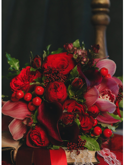 Букет невесты & Бутоньерка 1333