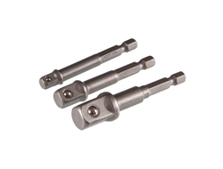 Набор переходников 1/4">1/4", 3/8", 1/2", 3 предмета TOLSEN TT77864