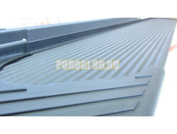 Пороги подножки "Classik Black" 1800 мм для Nissan PATHFINDER iv 2012-2017