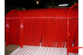 Рамы штендеров окрашенные цвет красный