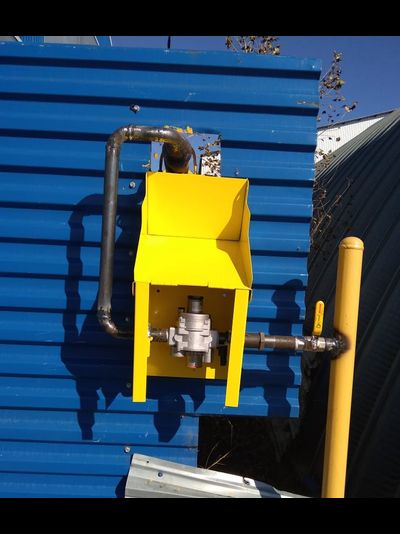 Обогреватель газового редуктора пониженного давления