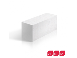 Газобетон ЛСР D500, 250х250х625мм плоские торцы с захватными карманами