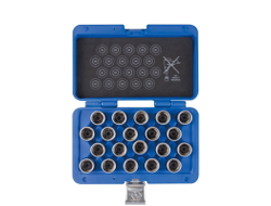 Набор насадок для секреток колес BMW, 20 предметов KING TONY 9BW0220