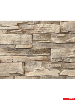 Сланец "СКАЛА", бетон, цв.Бежевый PULL, уп.0,45м2 (20кг)(42уп)