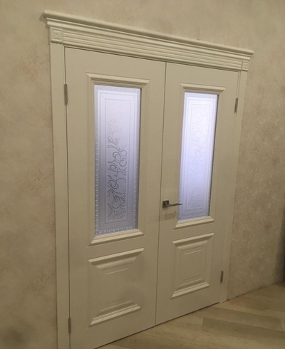 АКЦЕНТ/ БЕЛАЯ ЭМАЛЬ, ПОЛОТНО ГЛУХОЕ