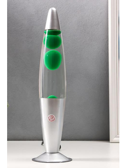 лава лампа зеленая