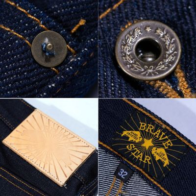 Джинсы =Brave Star= True Straight 25oz &#039;Sumo IV&#039; Japan Selvage Denim
