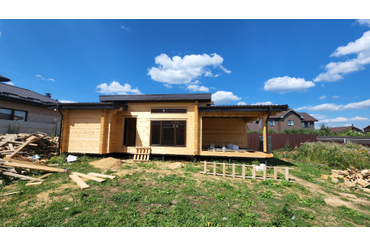 Остекление загородного дома в профильной системе MELKE EVOLUTION 70 мм