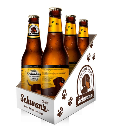 Лакомство SCHWANZ пивной напиток для собак 0,33 л