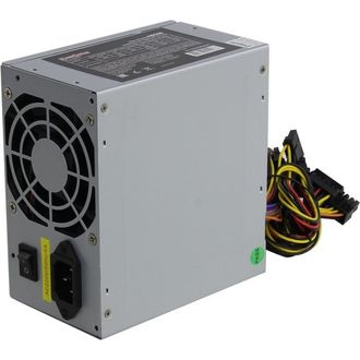 Блок питания ATX Exegate AB550 EX282066RUS 550W, 8cm fan, 24p+4p, 3*SATA, 2*IDE, FDD