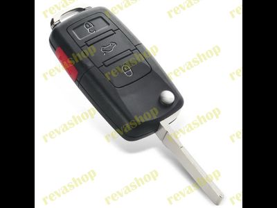Корпус ключа выкидной VW Фольксваген 2-3-4 кнопки