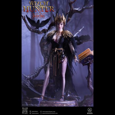 Воронья ведьма (стандартная версия) - Коллекционная фигурка 1/6 Witch Hunter Series The Crow Girl Standard Version (WH-004) - POP COSTUME