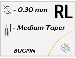 EZ Revolution - Round Liner Medium Taper / 0.30