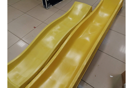 Горка 3 (2,9) метра и 2,2 метра. Сравнение.