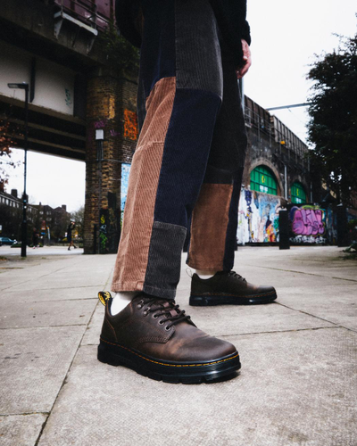 ПОЛУБОТИНКИ Dr. Martens REEDER CRAZY HORSE LEATHER UTILITY SHOES