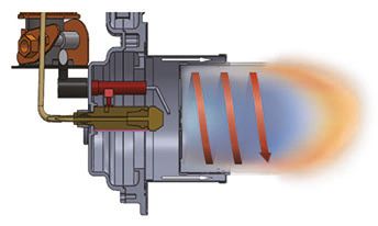 Горелка 3PASS котла KITURAMI HI-FIN