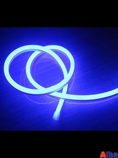 Гибкий неон Flex 220V Голубой