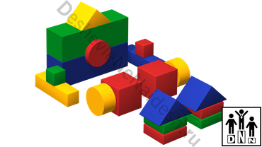 Мягкий конструктор «Звездолёт»
