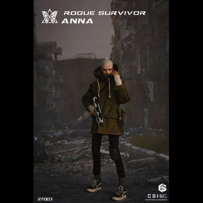 Бродяга Анна - Коллекционная ФИГУРКА 1/6 Rogue Survivor Anna (27003) - CBI x Easy&amp;Simple