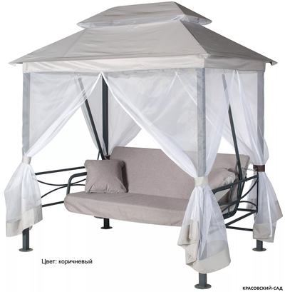 Садовая беседка-качели Афины