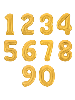 фольгированные шары цифры, заказать фольгированные шары цифры+доставка Краснодар