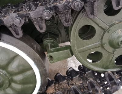 8.60.104 Кронштейн очистки маленький, левый