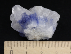 Дюмортьерит в кварце, Бразилия (33*21*20 мм, 20 г) №27204