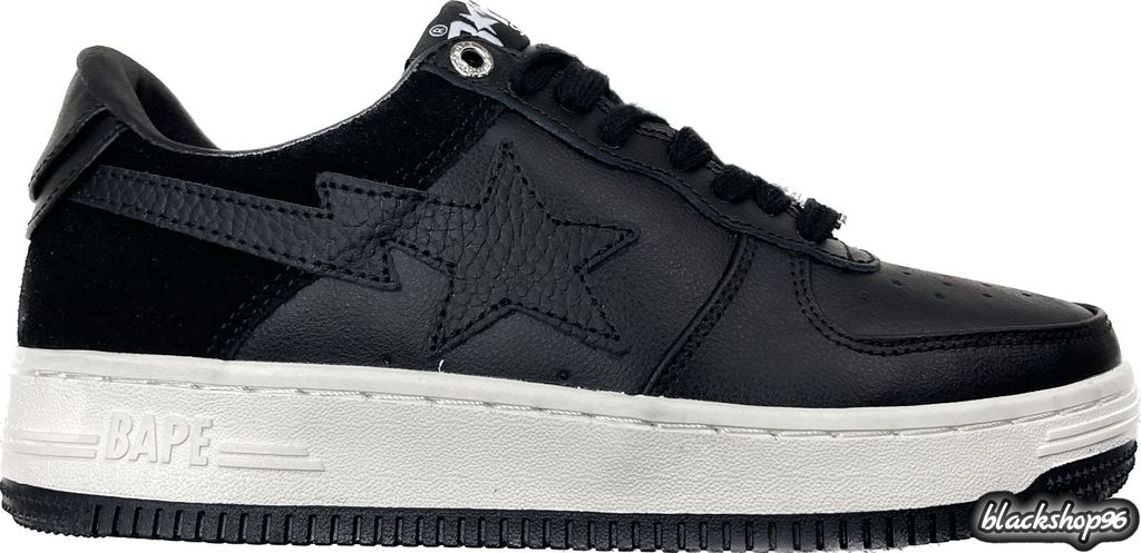 All black bapesta cheap