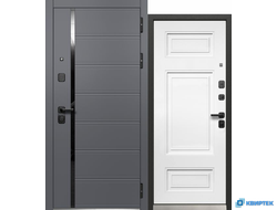 Дверь входная металлическая Luxor 2МДФ Куб Нео купить в Челябинске | КВИРТЕК