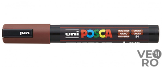 Акриловый Маркер Uni POSCA PC-5M 1,8-2,5мм, овальный наконечник, какао