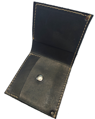 Портмоне мини-бифолд с принтом "Матёрый социопат"