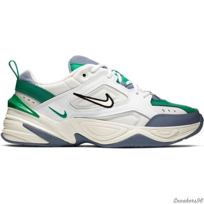Nike M2k Tekno White/Navy/Green Мужские (41-45)
