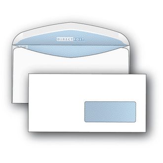 Конверты Белый C65, прозрачное окно, DirectPost114х229 1000шт/уп 2218