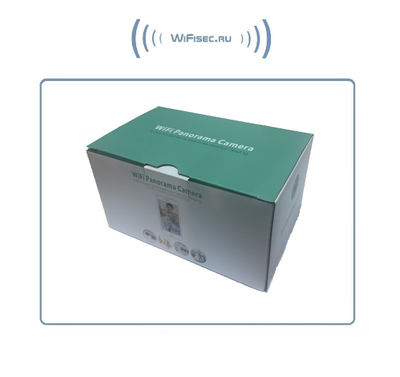 Wi-Fi видеоняня/Панорамная WiFi видеокамера в корпусе лампы накаливания с DVR (iCSee), Full HD