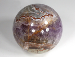 Шар Аметист, Агат, Бразилия (60 мм, 330 г) №29721