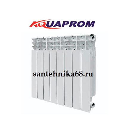 Радиатор отопления алюминиевый AQUAprom A21 500/80 Аквапром 10 секций самая низкая цена