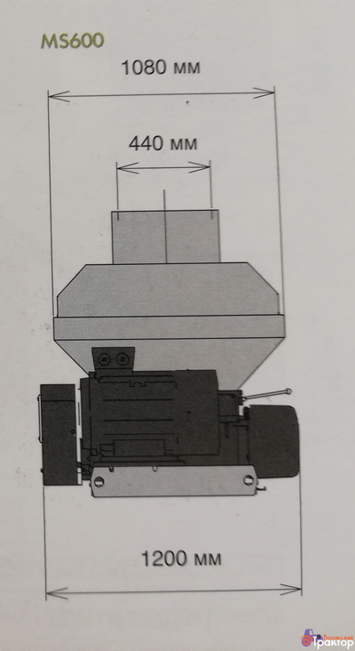 Плющилка солода ROmiLL MS600