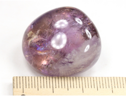 Аметрин, галтовка, Боливия (27*13*18 мм, 17 г) №38344