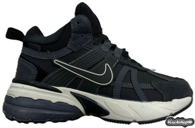 NIKE V2K С МЕХОМ BLACK (35-40)